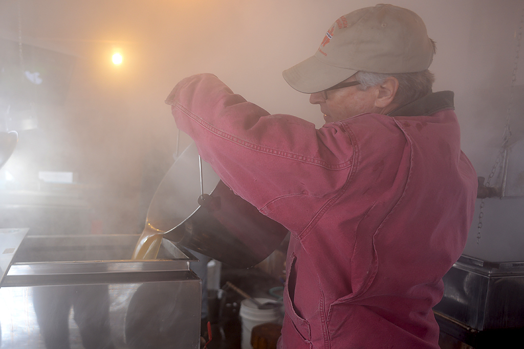 Filtering & Bottling Somerskogen Sugarbush 100 Pure Minnesota